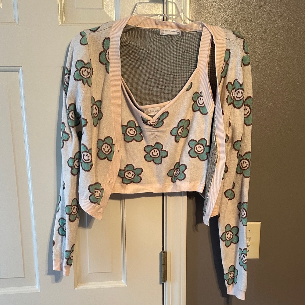altar’d state cami & sweater set